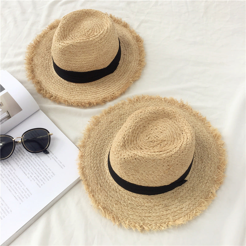 Straw Hat Female Travel Sun-proof Sunshade Wide Brim