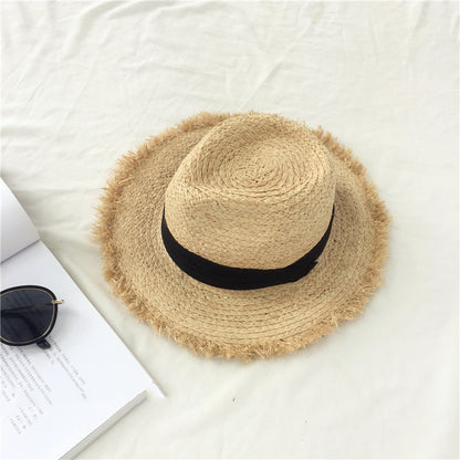 Straw Hat Female Travel Sun-proof Sunshade Wide Brim